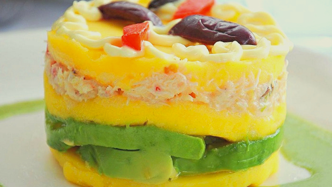 causa rellena de atun