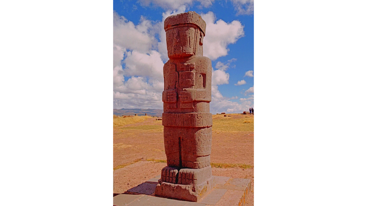 Monolito Ponce de la Cultura Tiahuanaco