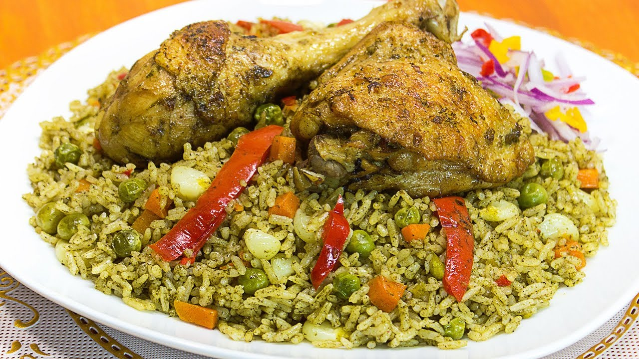 Arroz con Pollo peruano